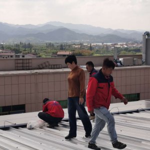 企业电站安装中